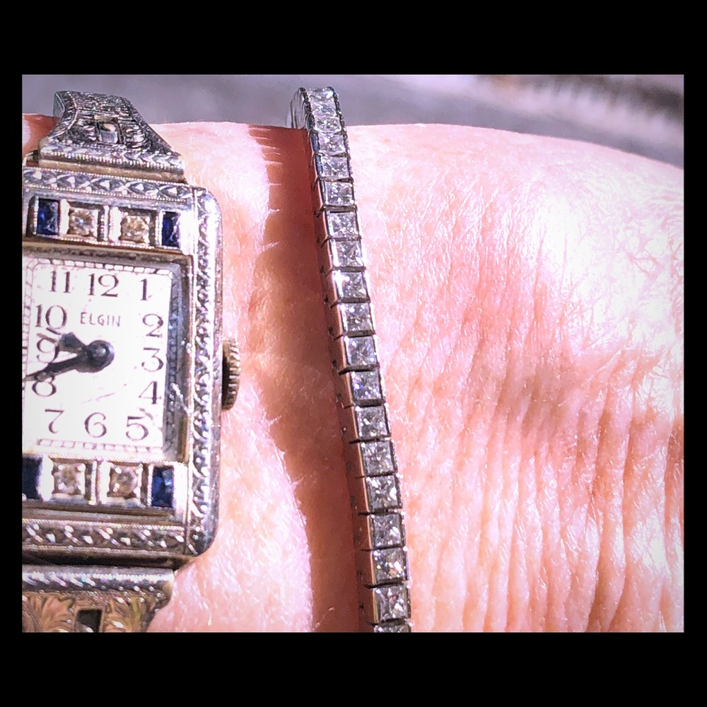 3.8 CT. DIAMOND TENNIS BRACELET F/VS